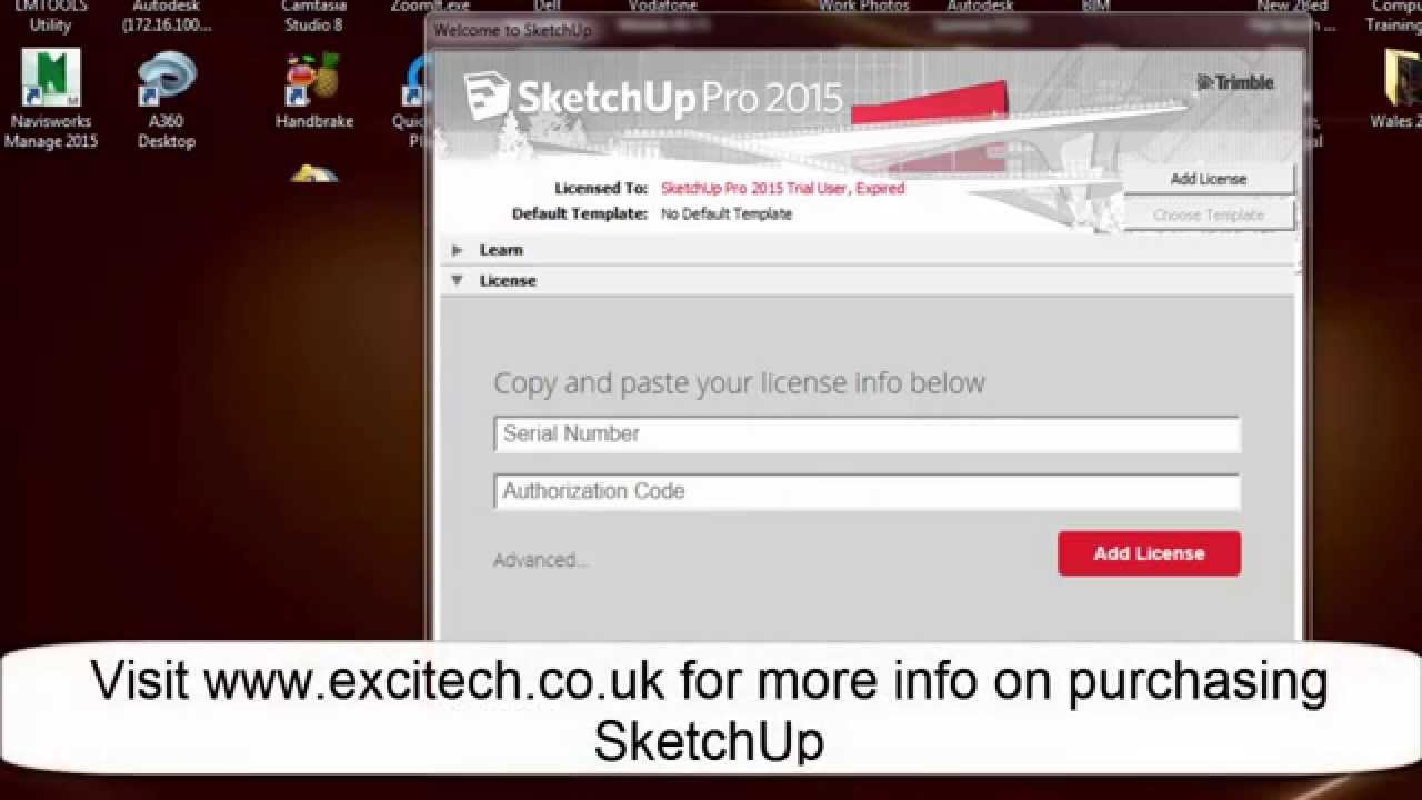 sketchup license key 2015