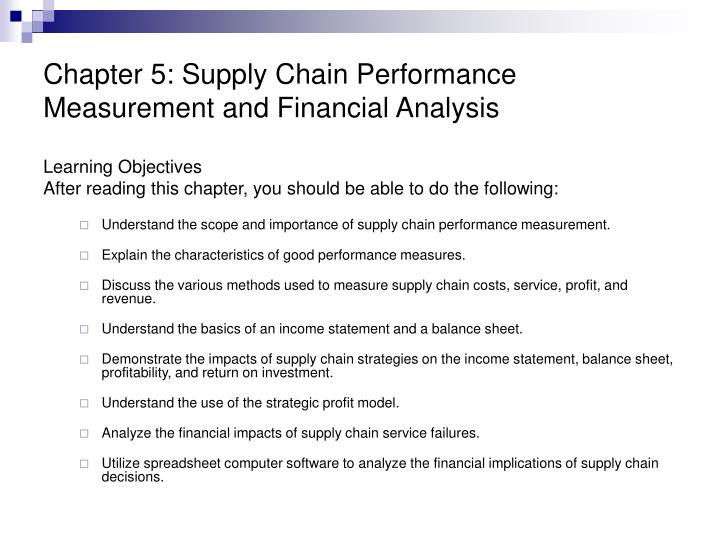 explain various drivers of supply chain performance